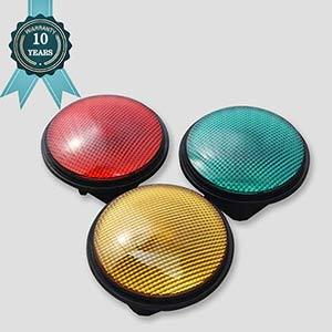 EN12368 Certified 200mm LED Traffic Signal Modules With 10 Year Warranty